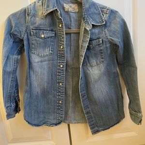 Ralph Lauren Denim Western Shirt size 8